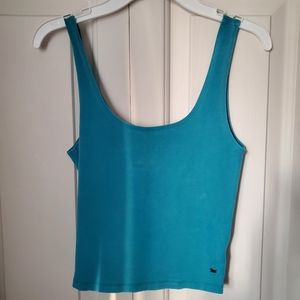 Turquoise Cropped Tank (XS)